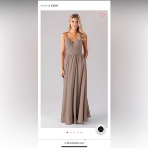 Kennedy Blue Bridesmaid Dress size 4 - Style: Caitlin / Color: Fawn